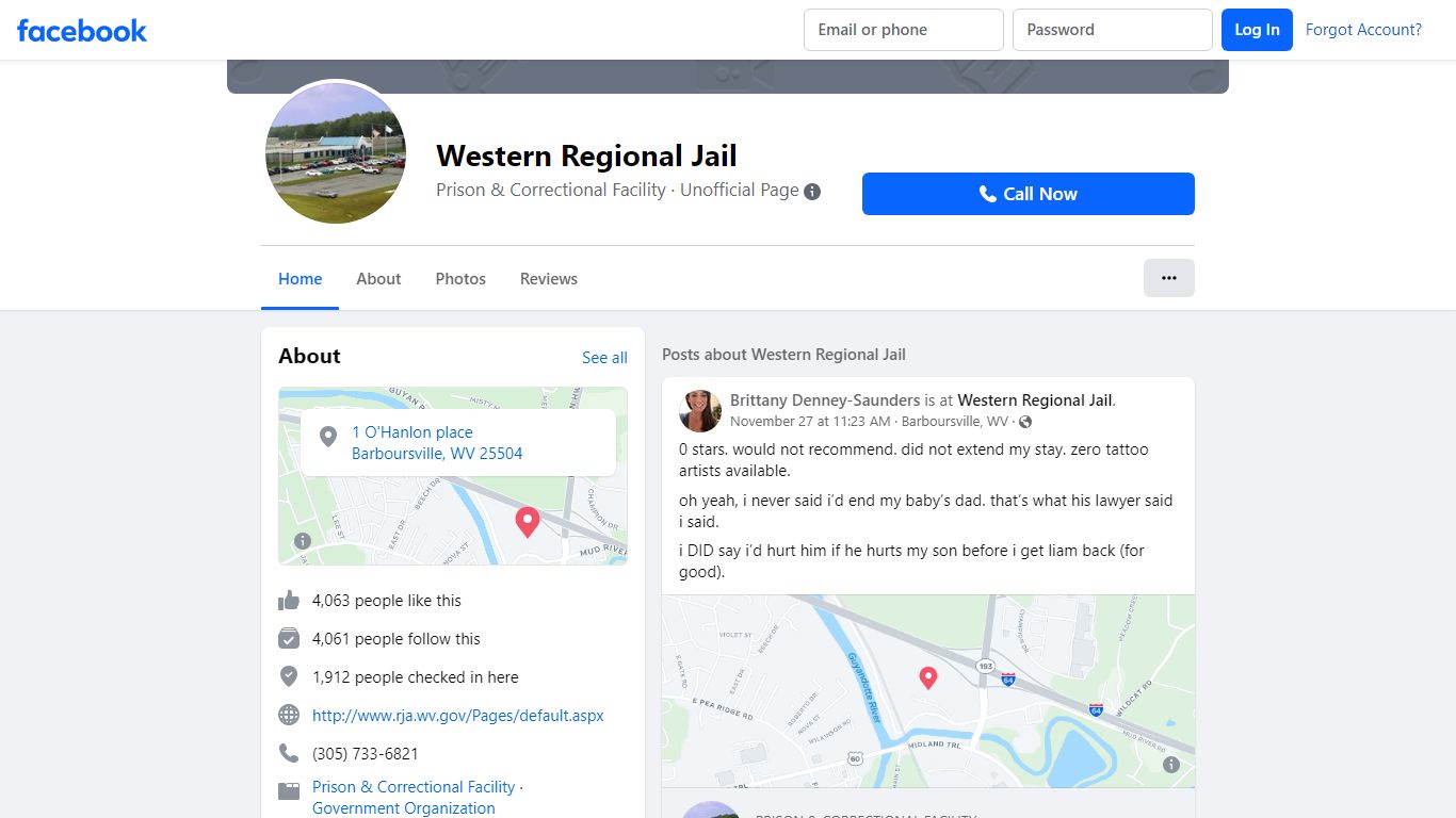 Western Regional Jail - Facebook
